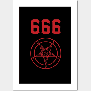 666 Posters and Art